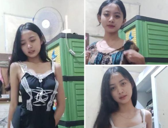Andini Permata & Adek mendadak jadi artis videy 